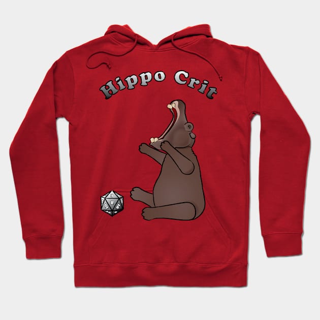 HIppo Crit Fail Hoodie by PittmanOfLaMancha